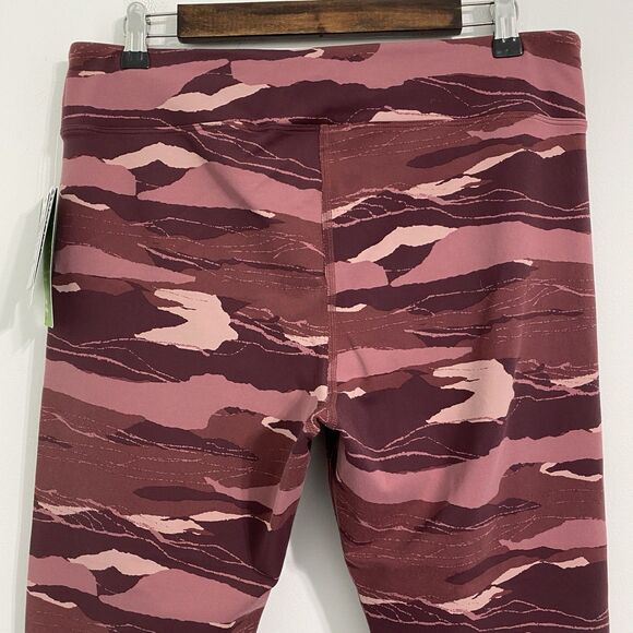 L.L. Bean Boundless Performance Leggings Women's L Capri Cropped Printed NEW - Picture 9 of 11